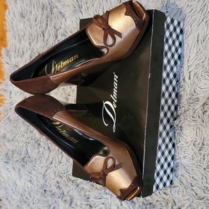 ‼️Delman Italian Peep Toe Heels‼️